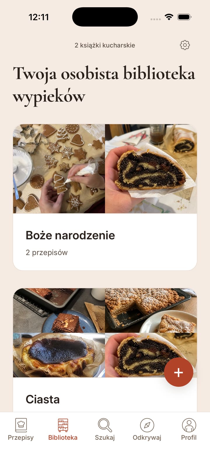 Biblioteka Crumely z plackami, tortami, monoporcjami, tartaletkami i pralinami