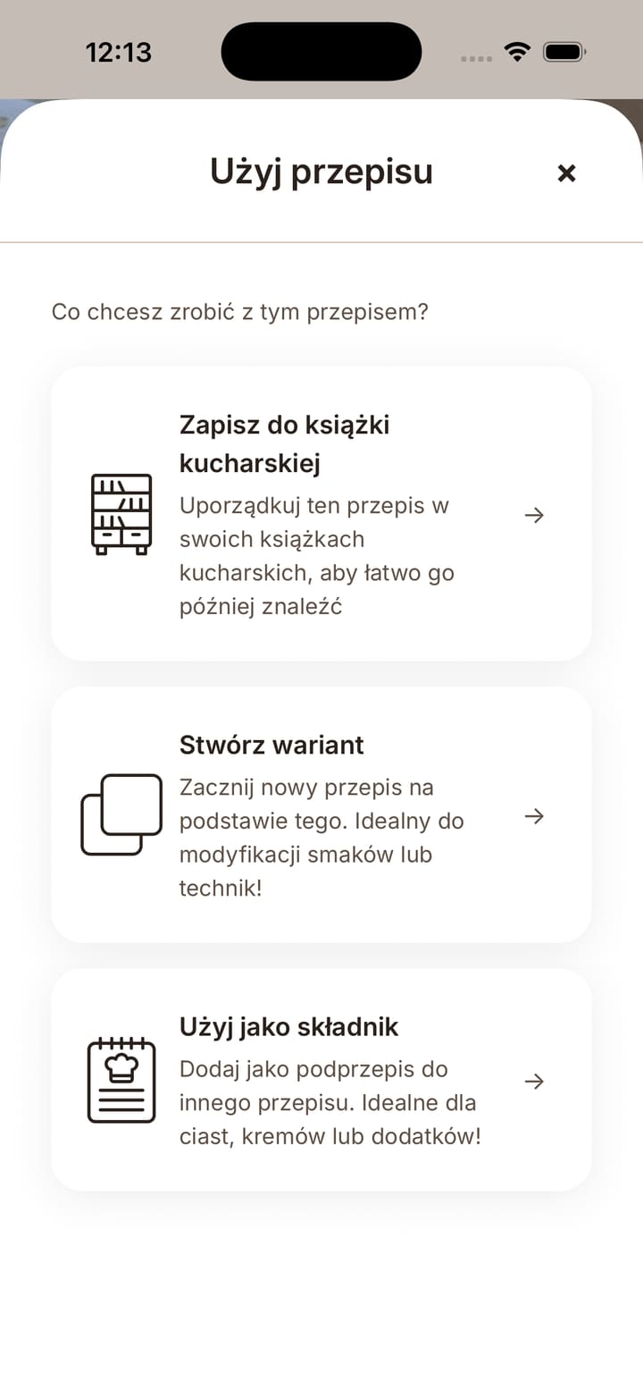 Deser w Crumely ułożony z kilku osobnych receptur cukierniczych